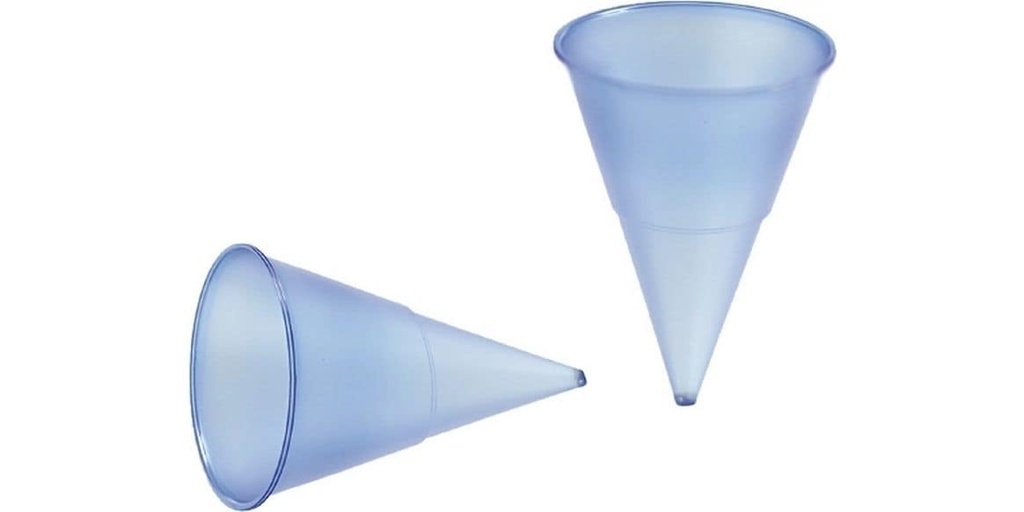 Papstar Einwegbecher Blue Cone 1000 Stück