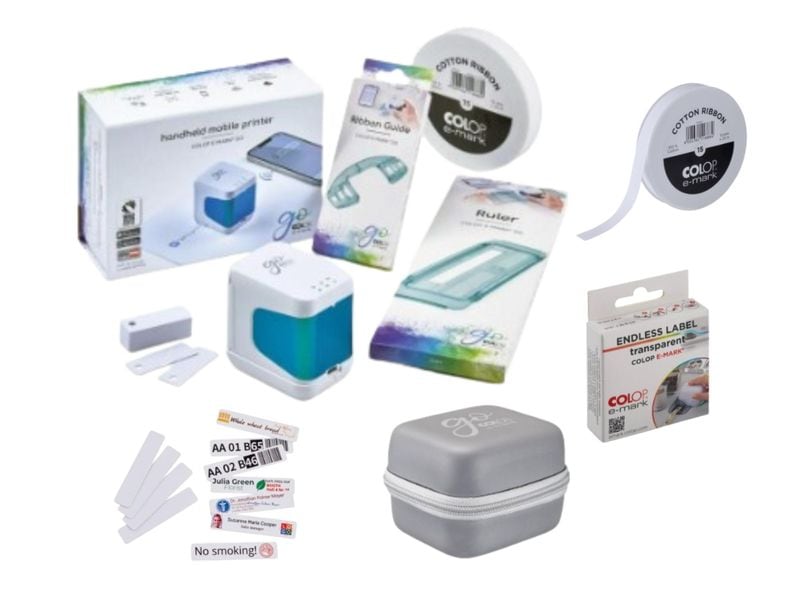 [2150077] Colop Beschriftungsgerät E-mark Go Stempel Kit