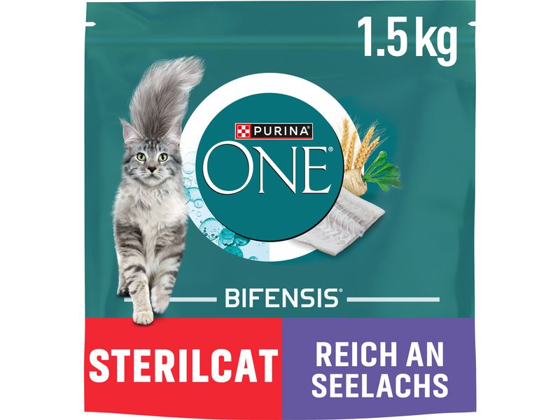[2099413] Purina ONE Trockenfutter Sterilcat Seelachs 1.5 kg