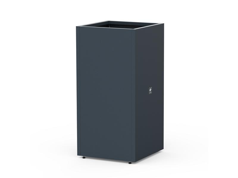 [1258305] Herstera Pflanzentopf Metal Planter Column, Anthrazit