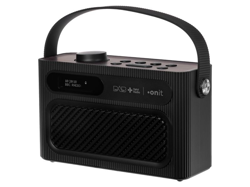 onit DAB+ Radio Amoroso Schwarz