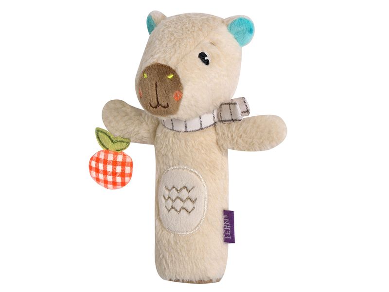 [2089477] fehn Stabgreifling Capybara Beige, Plüsch / Velours, 15 cm