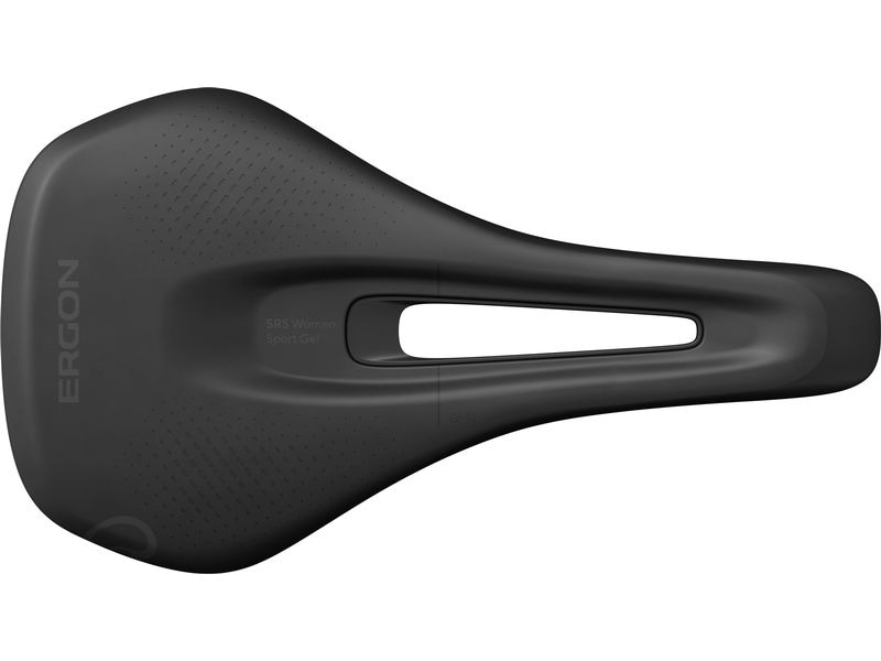 Ergon Fahrradsattel SRS Sport Gel Lady M/L, mit Öffnung schwarz