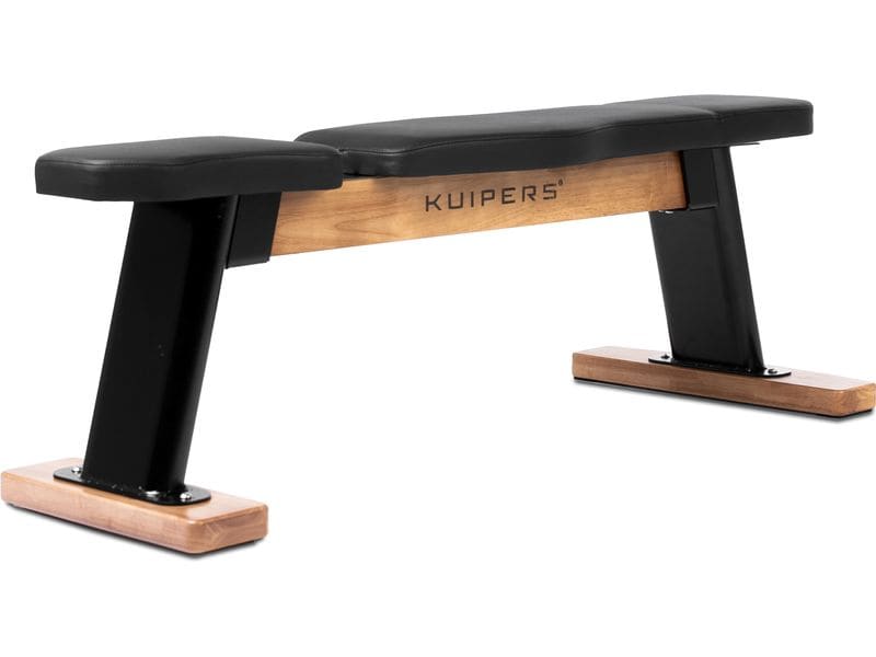 Kuipers Fitness Verstellbare Vollholz-Hantelbank
