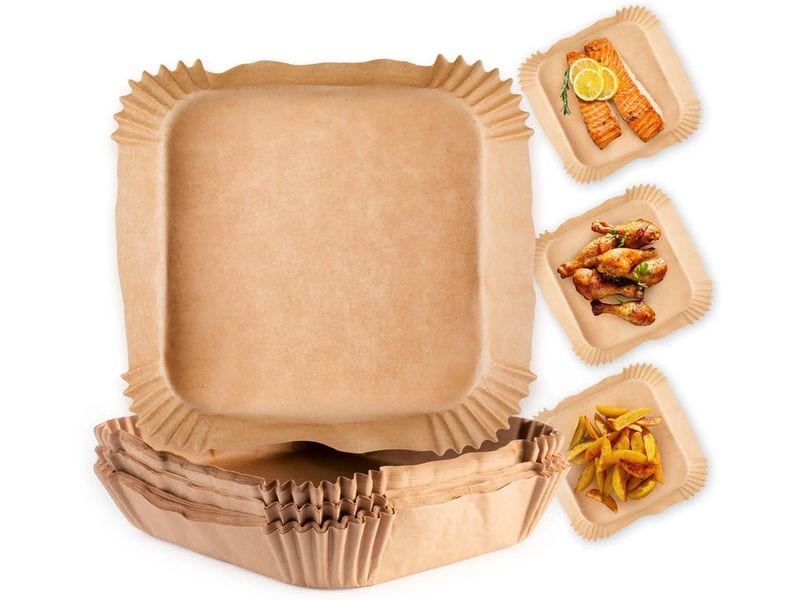 [2129118] GOURMETmaxx Backpapierschalen, 23 x 23 x 4.5 cm, 50 Stück