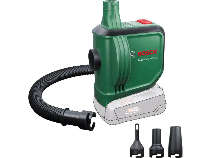 Bosch EasyInflate 18 V-500 Volumenpumpe 18 V 530 l/min