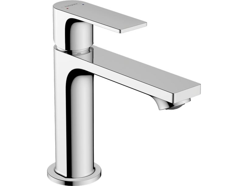 hansgrohe Lavaboarmatur Rebris E 110 mit Zugstangen-Ablaufgarnitur