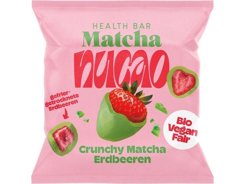 [2135333] Nucao Crunchy Matcha Strawberries 50 g
