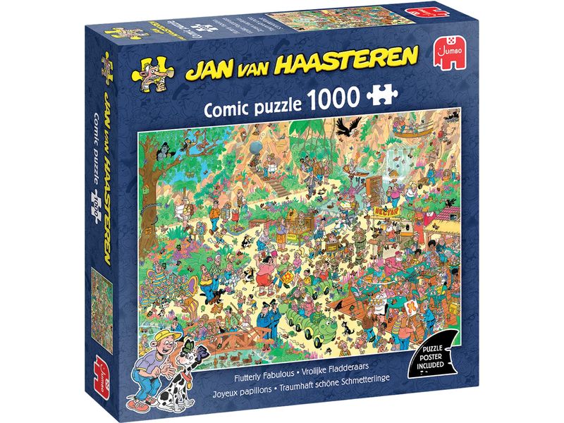 Jumbo Puzzle Traumhaft schöne Schmetterlinge