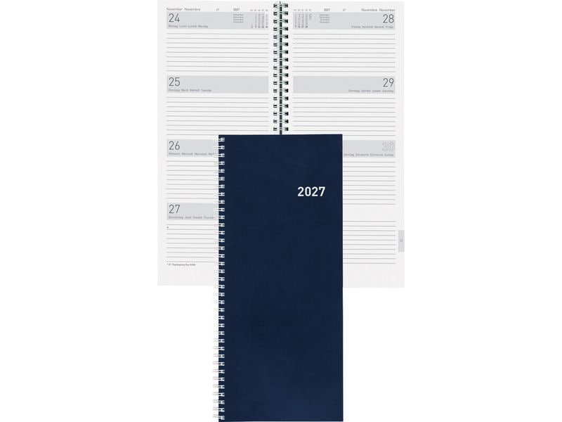 Biella Geschäftsagenda Twist Kein, 2027, Dunkelblau