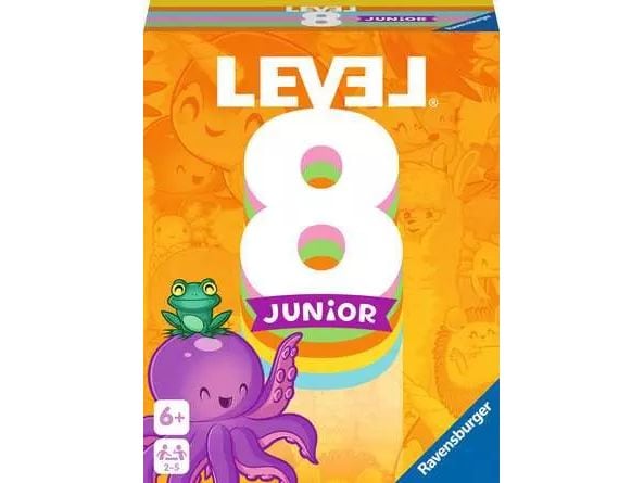 Ravensburger Kartenspiel Level 8 Junior für Kinder mit Tierplättchen