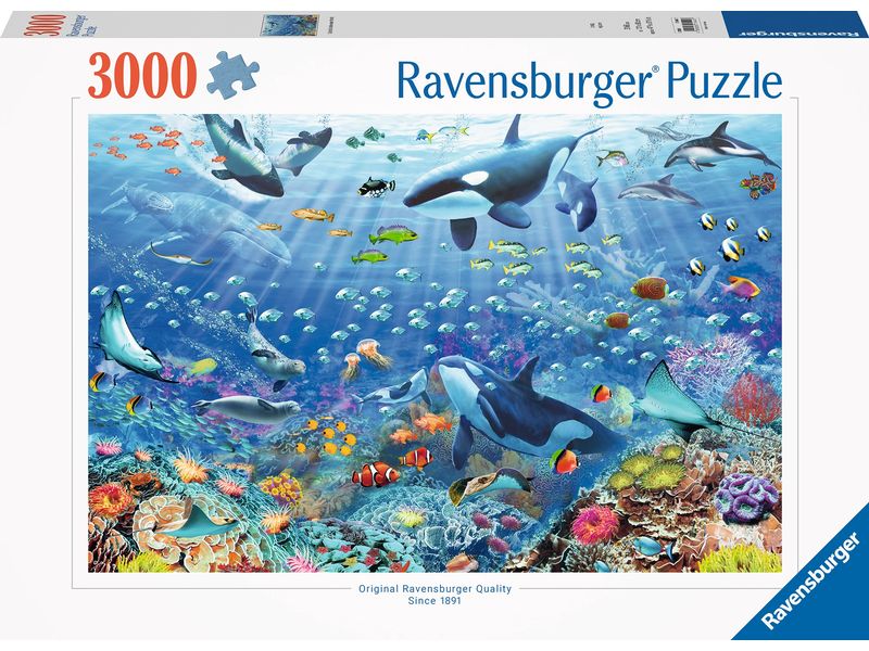 Ravensburger Puzzle Bunter Unterwasserspass 3000 Teile