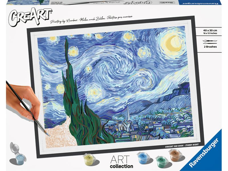 Ravensburger Malen nach Zahlen Van Gogh The Starry Night