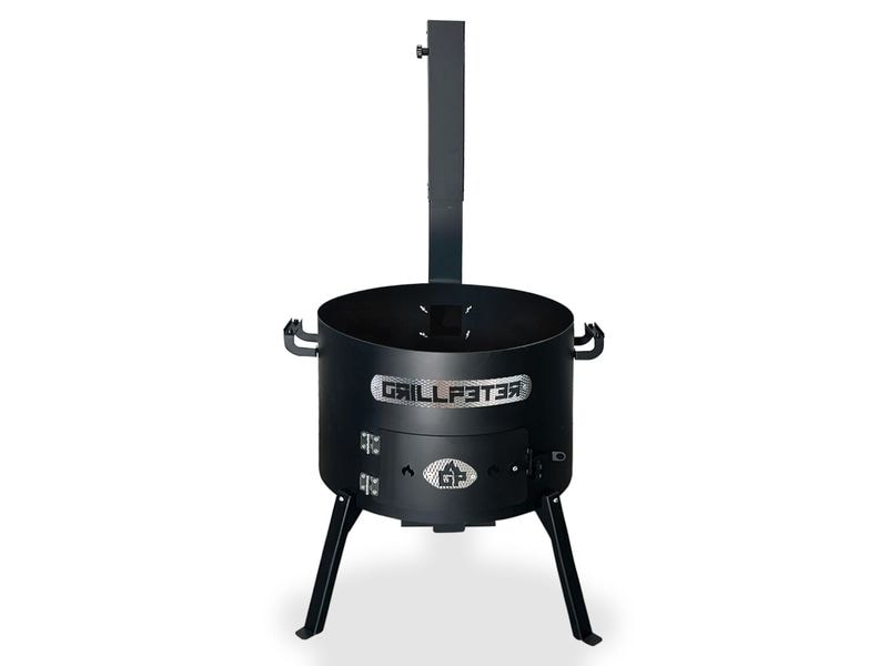 [2050332] GRILLPETER Holzkohlegrill Utschak Asamat Ø50 cm Schwarz