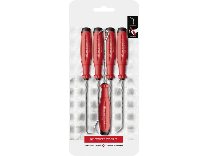 [2057951] PB Swiss Tools PickTool Set PB 38684.CN 5-teilig Rot