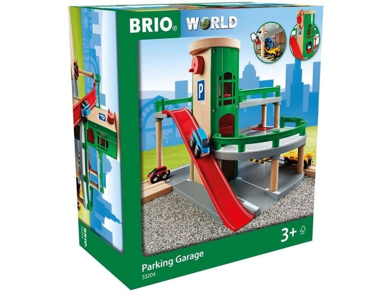 BRIO Parkhaus, Strassen, Schienen