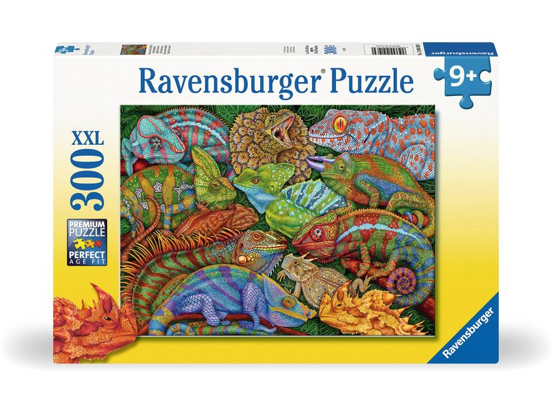 Ravensburger Puzzle Faszinierende Reptilien 300 XXL Teile