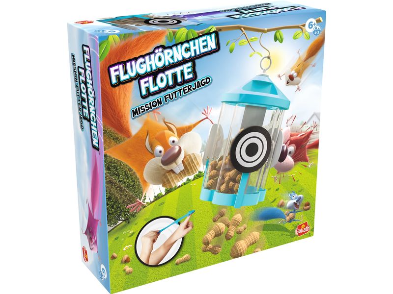 Max Bersinger Kinderspiel Flughörnchen Flotte -DE-
