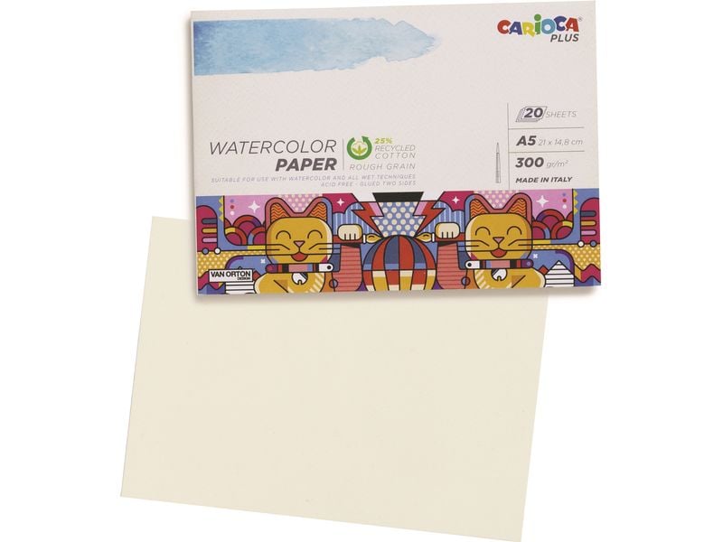 Carioca Malblock Plus A5 20 Blatt
