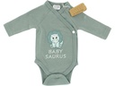 Very Important Baby Langarm-Wickelbody Body Dinosaurier Gr. 56