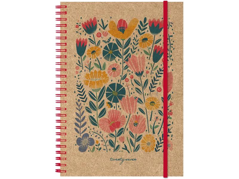 Natur Verlag Wochenagenda Harmony Blume, 2027, Mehrfarbig