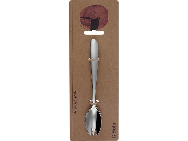 Sola Besteck-Set Basic Alpha, poliert, 4 Stück