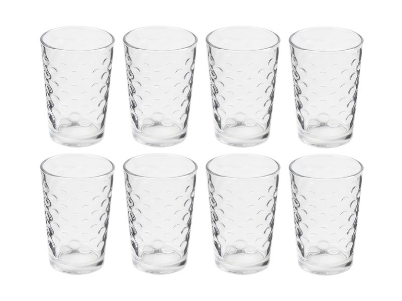 [1571468] FURBER Trinkglas 200 ml, 8 Stück