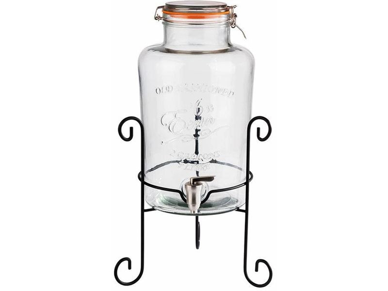 APS Getränkespender Old Fashioned 7 Liter, Transparent