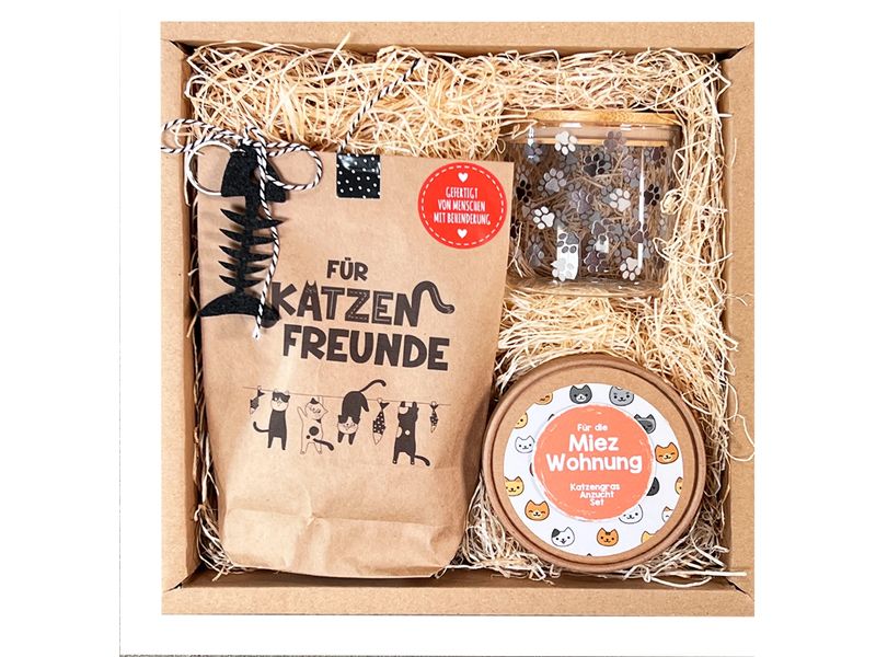 Wunderle Geschenkbox für Katzenfreunde