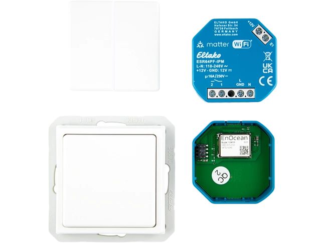 Eltako EB-RF-Schaltaktor-Set EnOcean Matter 16A 12-230 V