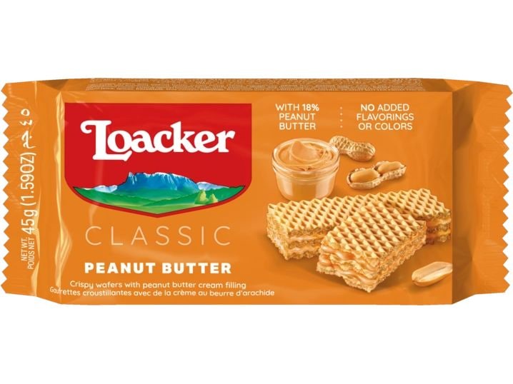 Loacker Guetzli Peanut Butter 45 g