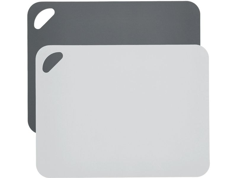 [2150273] Zeller Present Schneidebrett-Set Anthrazit/Grau 29 cm  x 38 cm