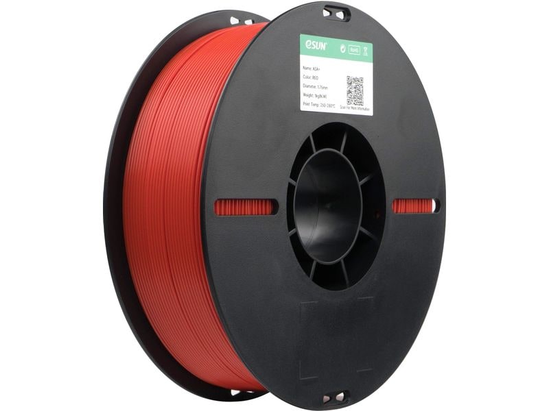 [2151558] eSun Filament ASA+, Rot 1.75 mm 1 kg