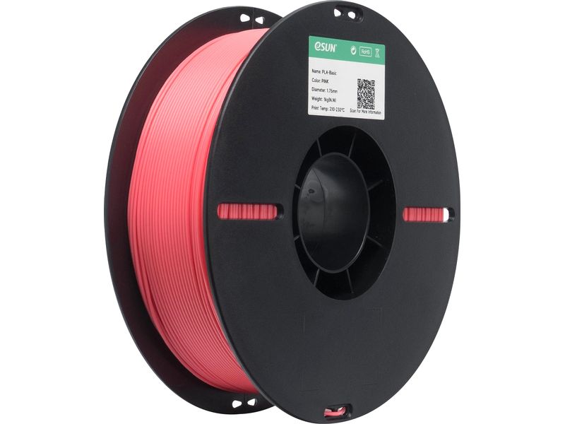 [2151568] eSun Filament PLA-Basic, Pink 1.75 mm 1 kg