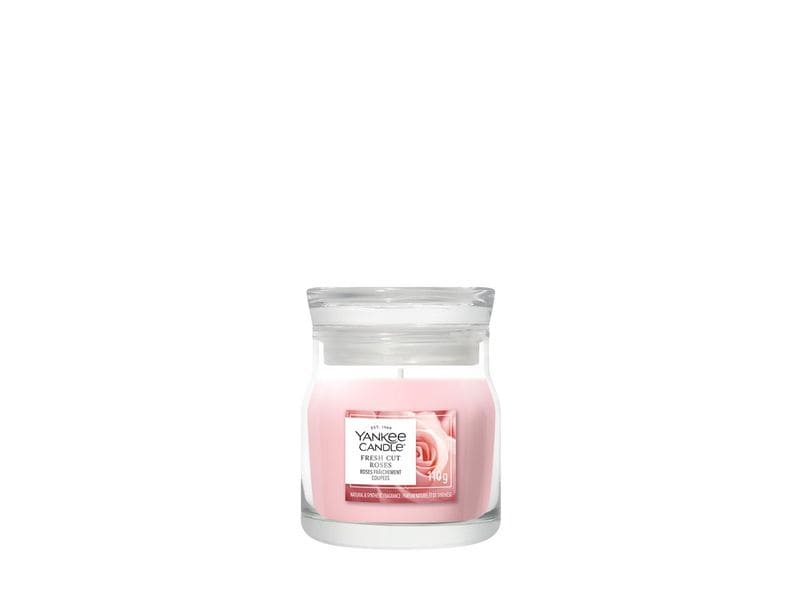 Yankee Candle Signature Duftkerze Fresh Cut Roses Signature Small Jar