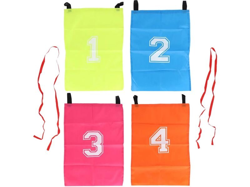 Esschert Design Sackhüpf-Set für Kinder 4er-Set Polyester