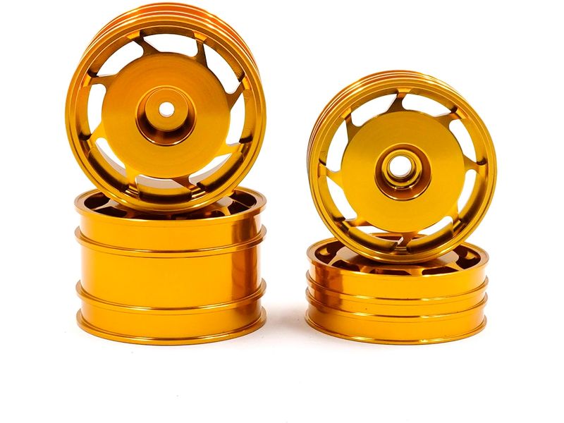 Yeah Racing Felgen CNC 8 Spoke Gold