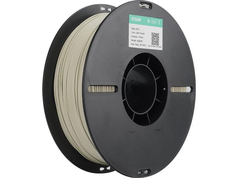 eSun Filament eSun, Filament , PLA+ HS, Hellkhaki 1.75 mm 1 kg