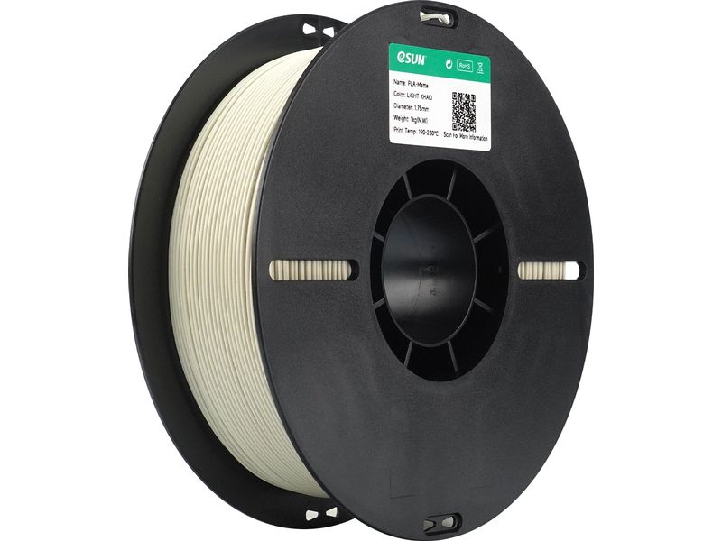eSun Filament eSun, Filament , PLA MT, Hellkhaki 1.75 mm 1 kg