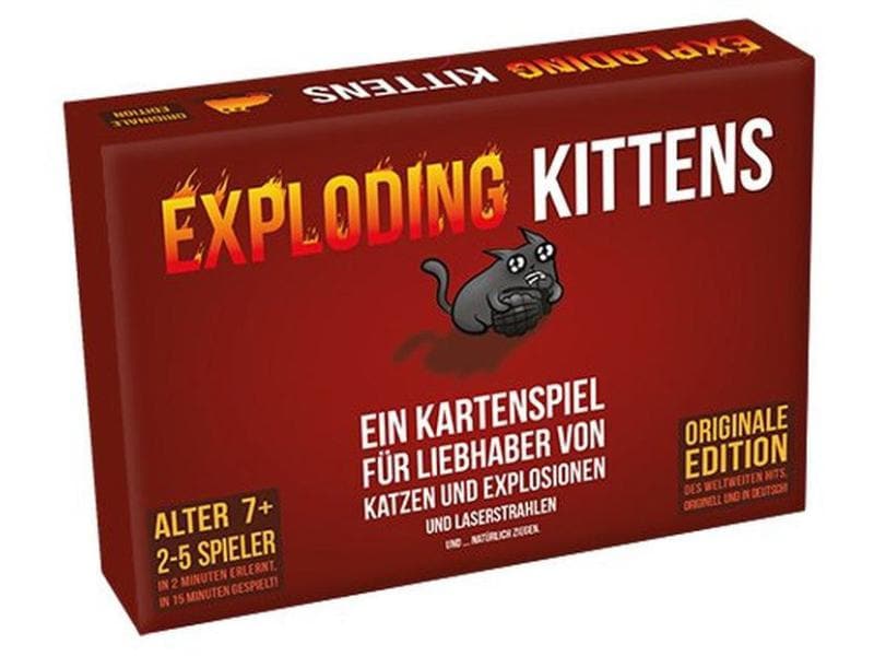[835892] Asmodée Partyspiel Exploding Kittens -DE-
