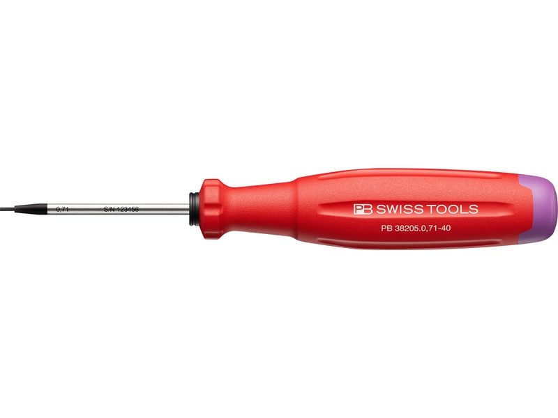 [2057833] PB Swiss Tools Innensechskant-Schraubenzieher SwissGrip Evo Rot