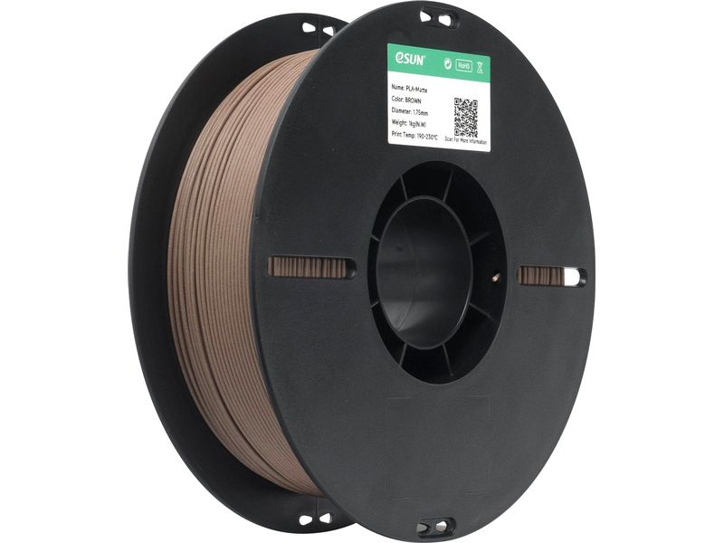 eSun Filament eSun, Filament , PLA MT, Braun 1.75 mm 1 kg