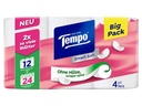 Tempo Toilettenpapier Smart Soft 12 Rollen, 4-lagig, Weiss