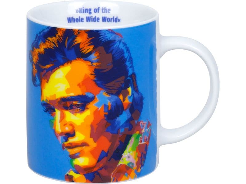 [2130204] Könitz Universaltasse Elvis Presley 300 ml, 1 Stück, Mehrfarbig