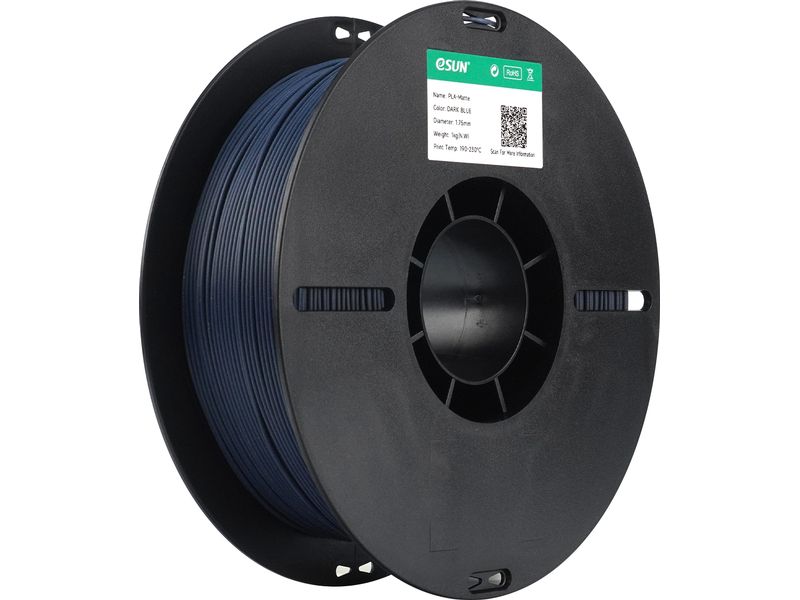 eSun Filament eSun, Filament , PLA MT, Dunkelblau 1.75 mm 1 kg