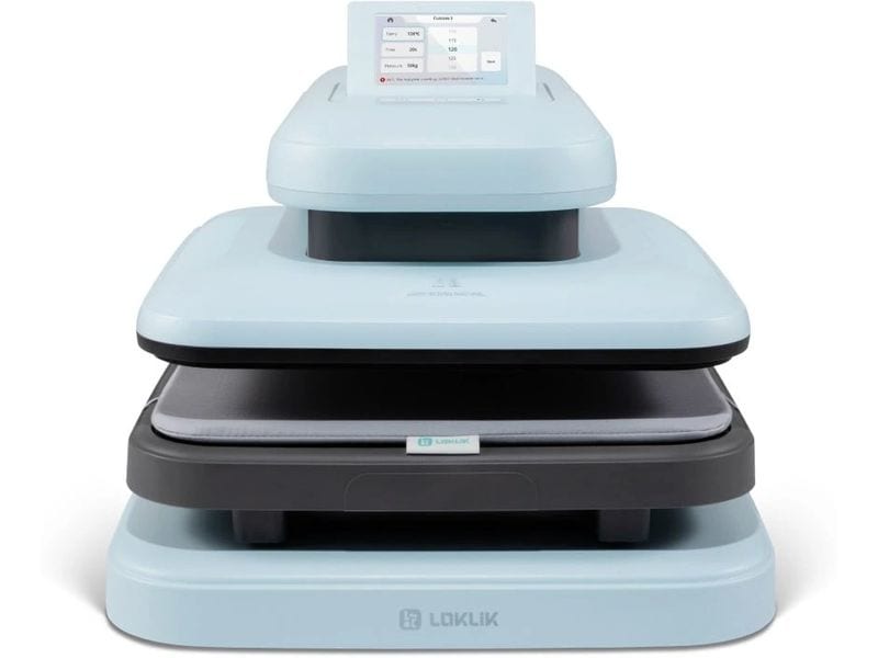 LOKLIK Transferpresse Auto 2 Pastellblau