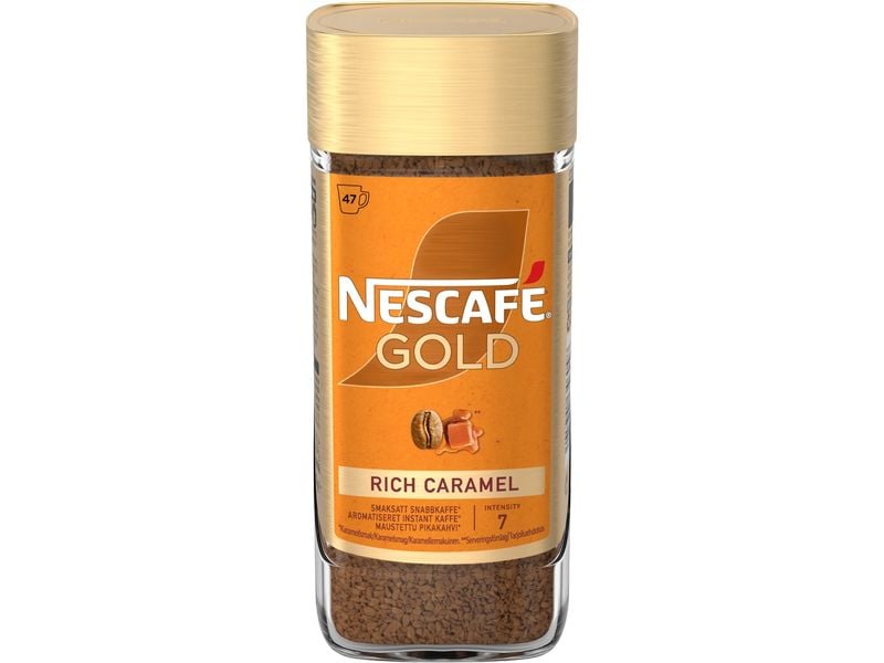 Nescafé Instant Kaffee Gold Caramel Glas 95 g