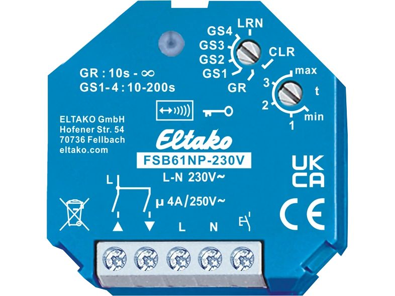 Eltako FSB61NP-230 V Funk, Unterputz