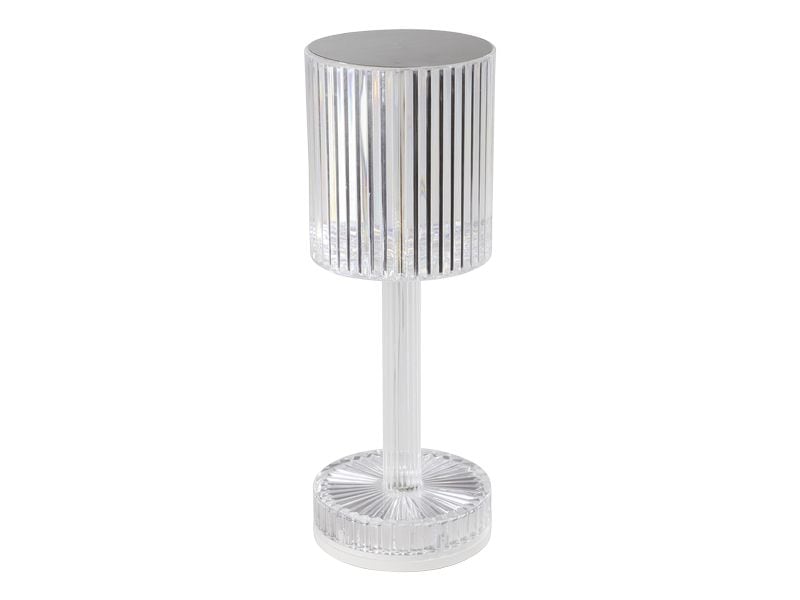 EGLO Leuchten Tischleuchte LUCIGNANO Akku LED-RGB Touch Transparent