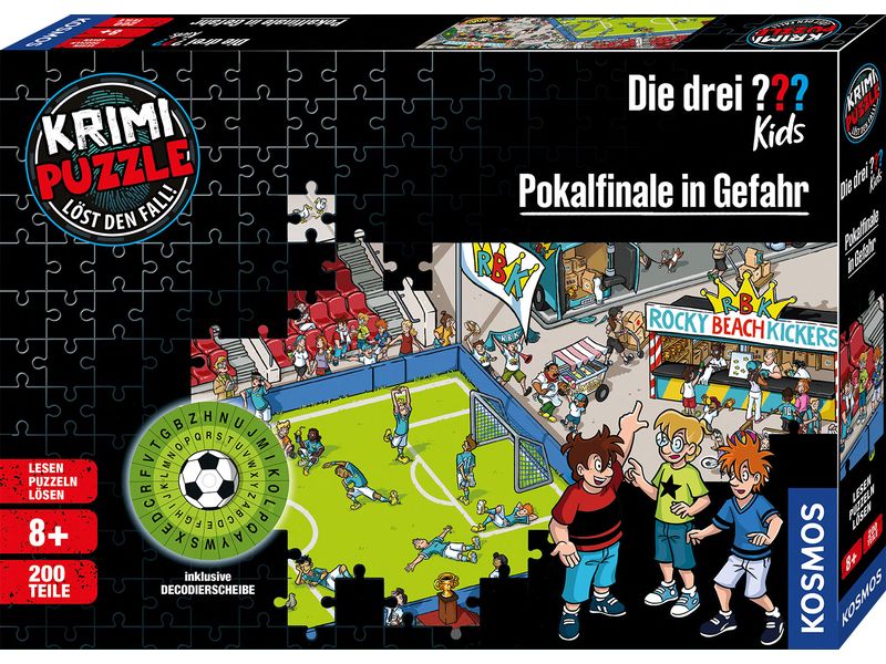 Kosmos Puzzle Die drei ??? Kids Pokalfinale in Gefahr